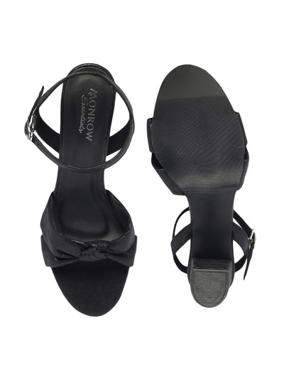 Emerson Black Block Heels