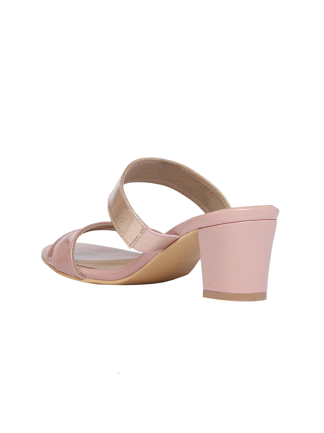 Vedika Pink Block Heels