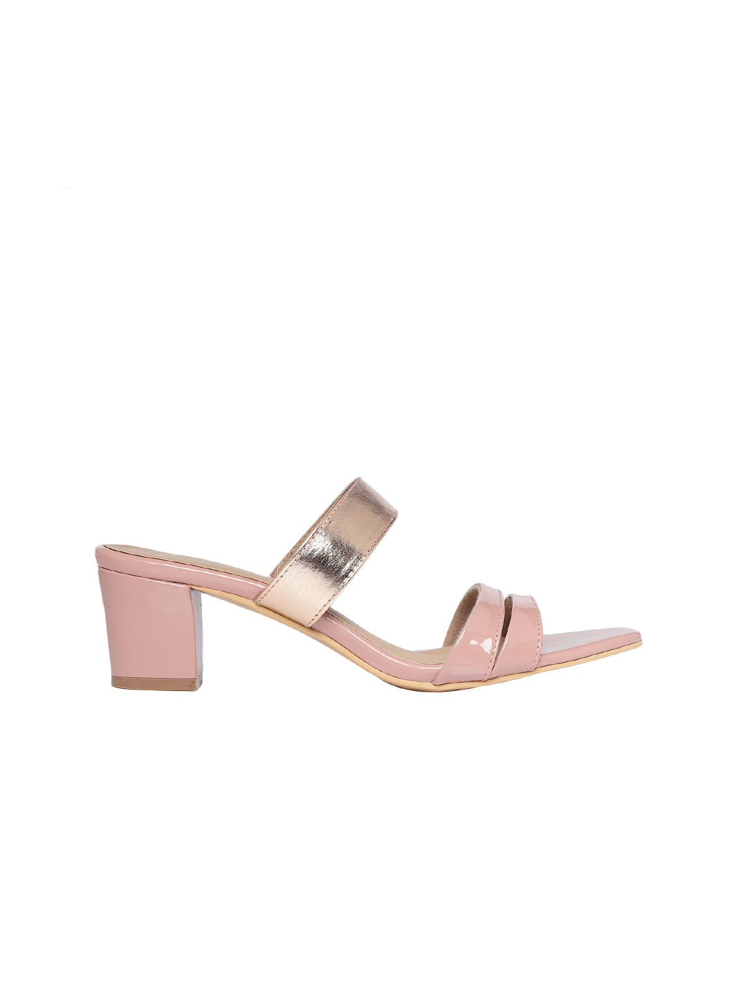 Vedika Pink Block Heels