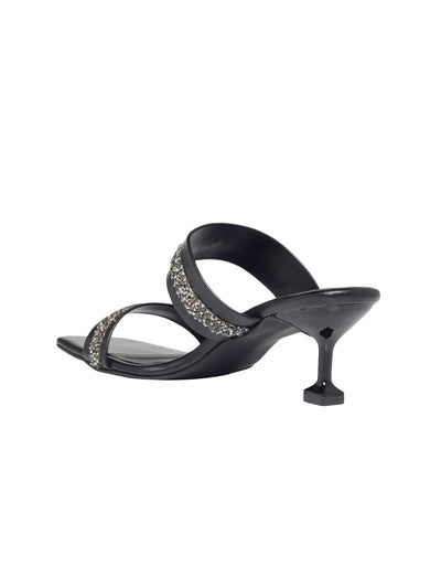 Eden Black Kitten Heels