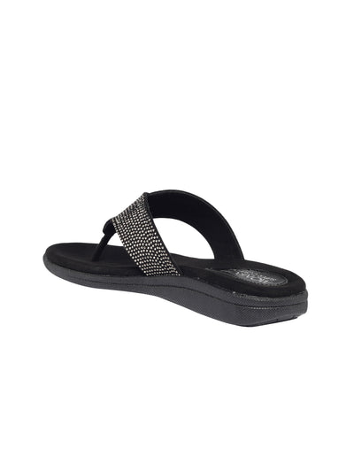 Kamila Black Wedge Heels