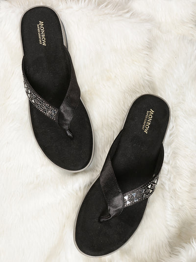 Aana Black Heel