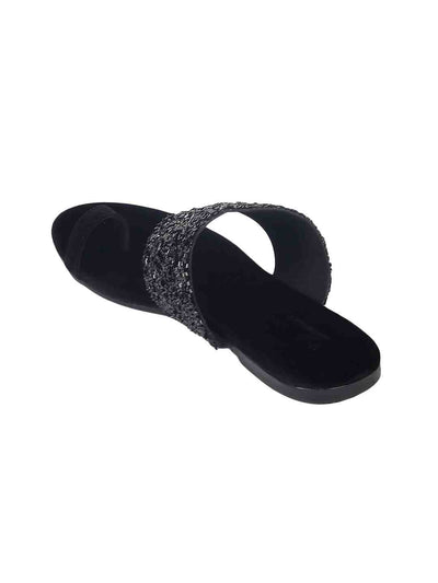 Camila Black Flats