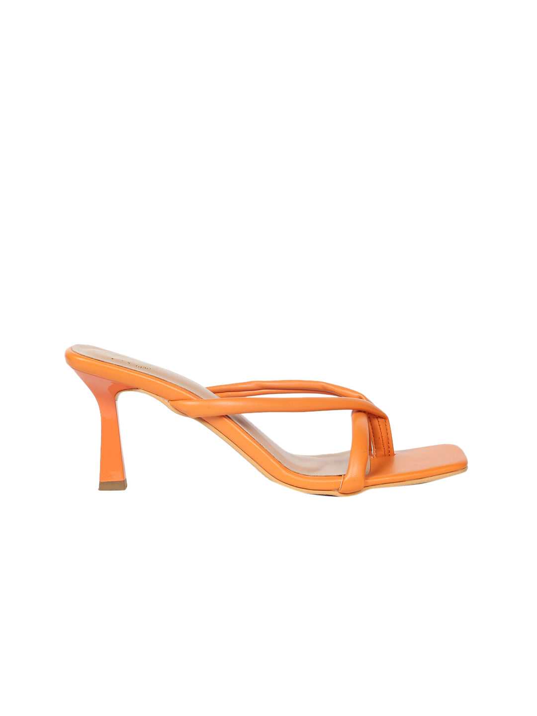 Coral Orange Heels