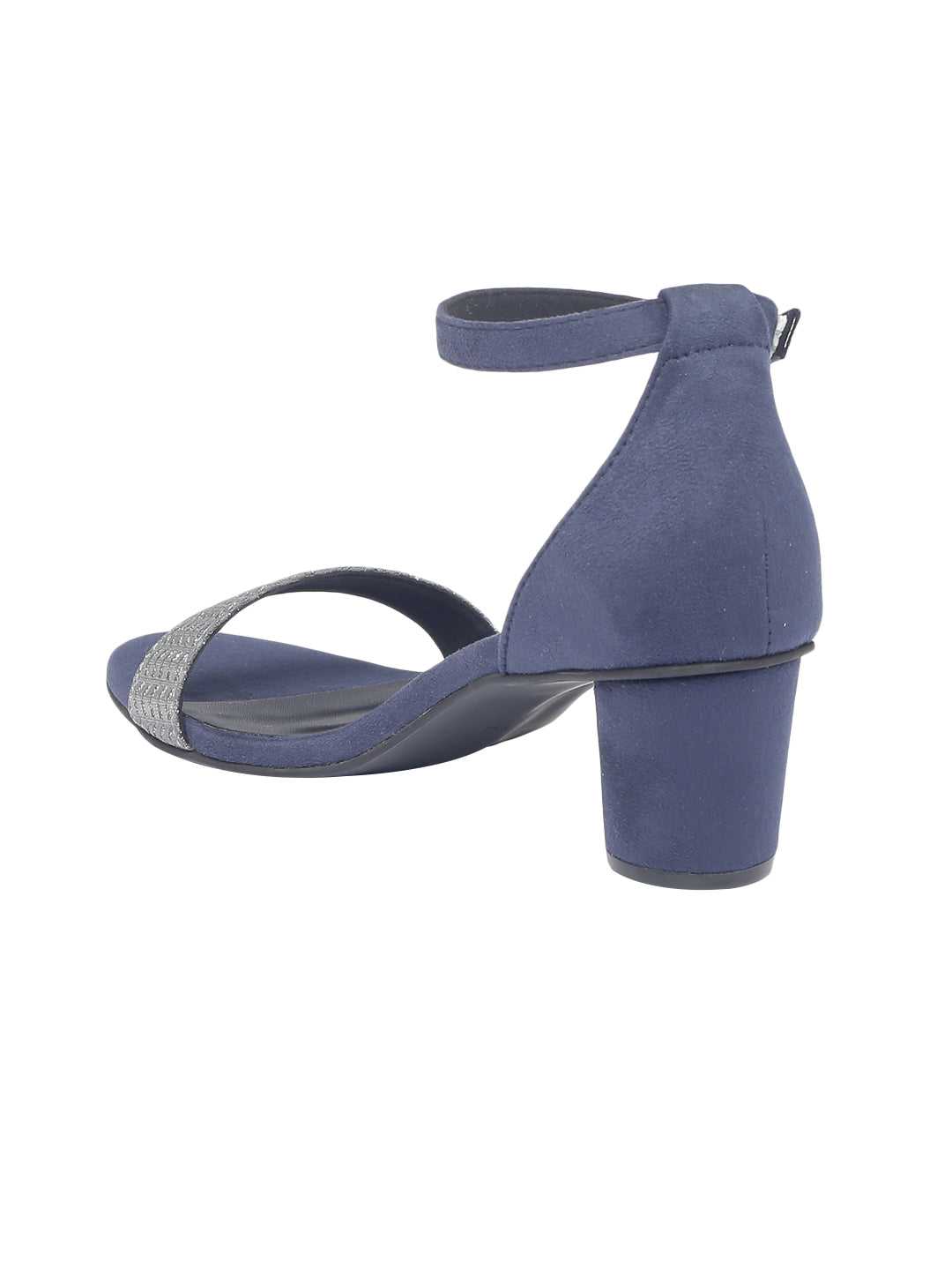 Daniela Navy Blue Block Heel