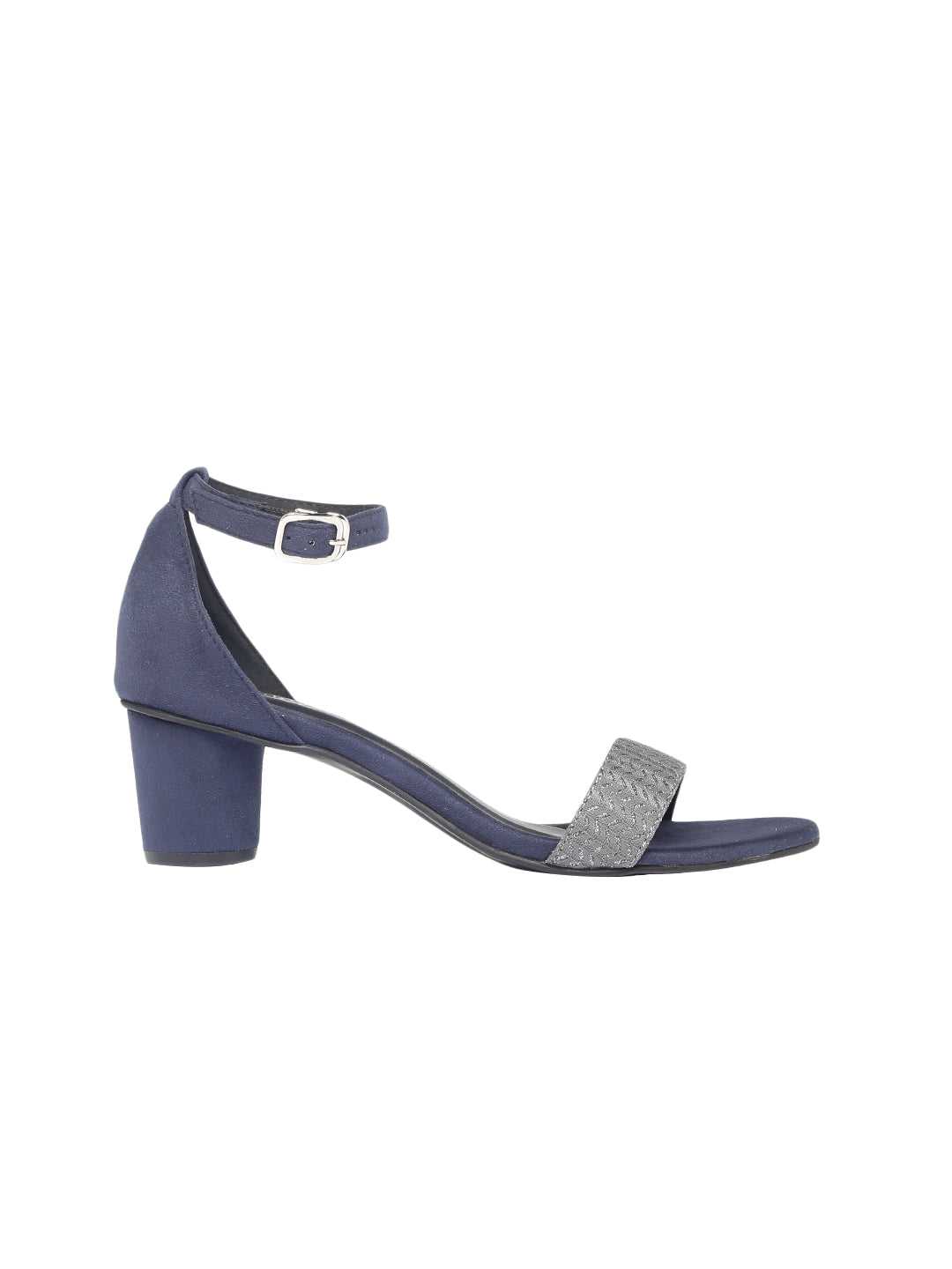 Daniela Navy Blue Block Heel