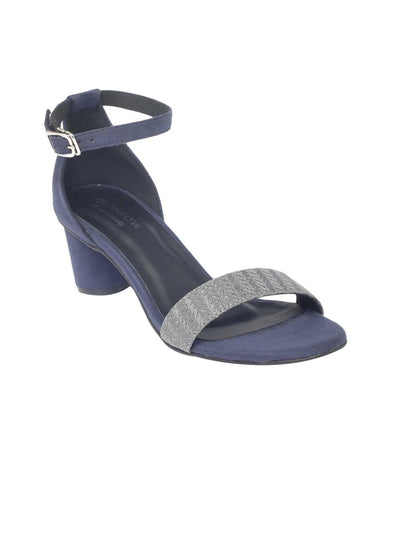 Daniela Navy Blue Block Heel