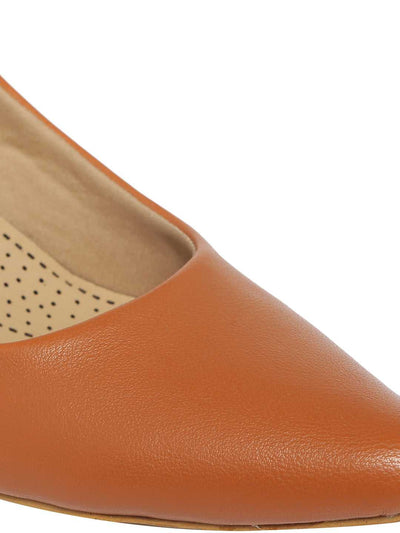 Edith Rose Gold Ballet Heel