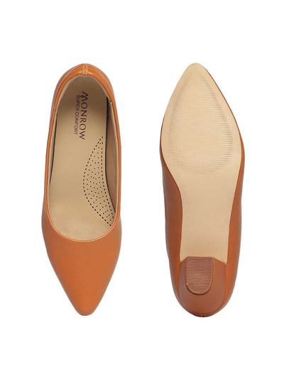 Edith Rose Gold Ballet Heel