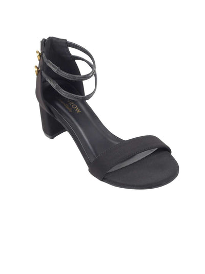 Elianna Black Block Heel