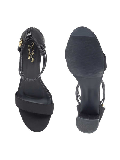 Elianna Black Block Heel