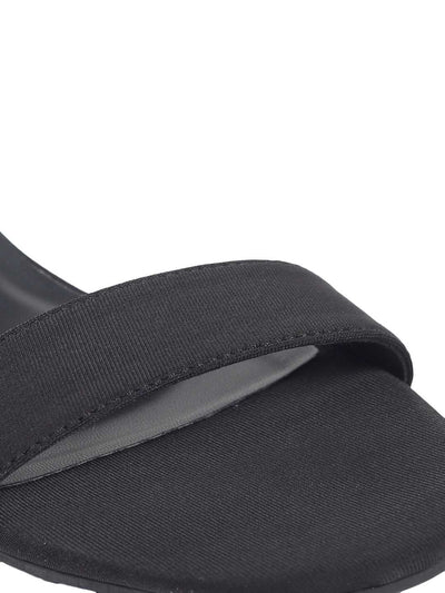 Elianna Black Block Heel
