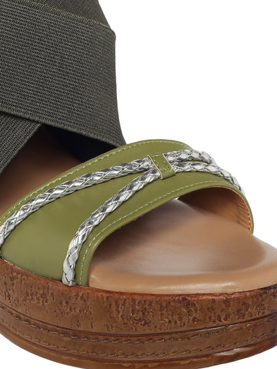 Esma Olive Heels