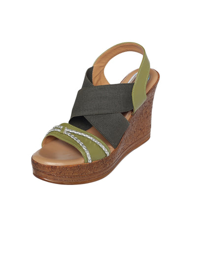 Esma Olive Heels