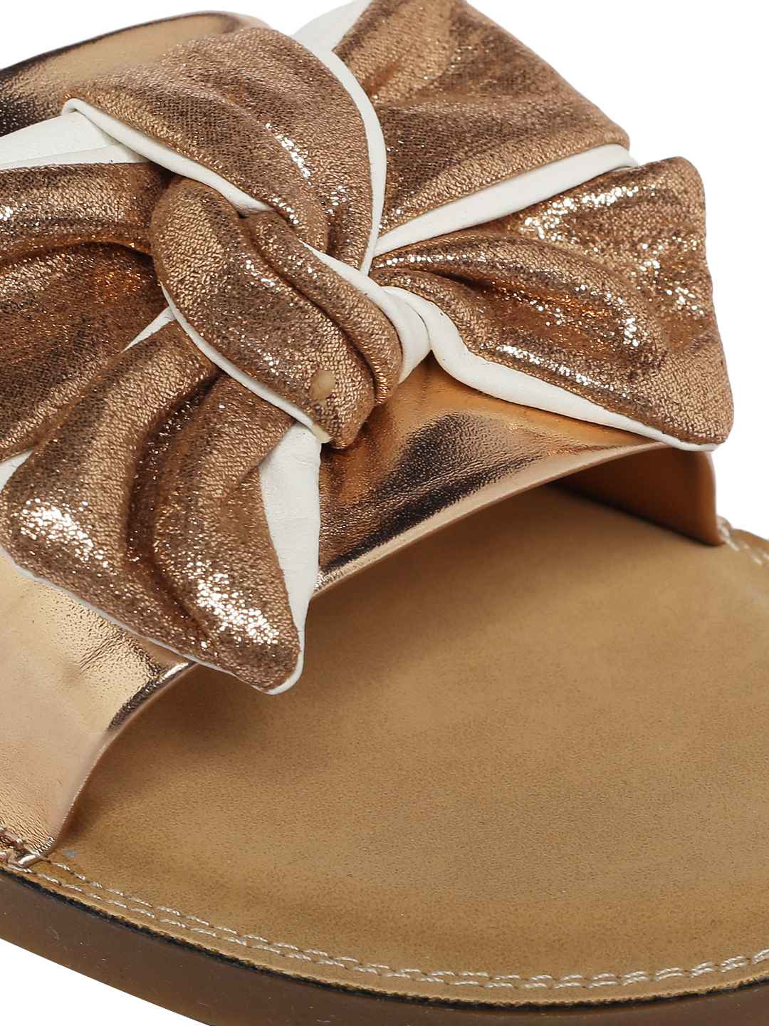 rose gold flats for women