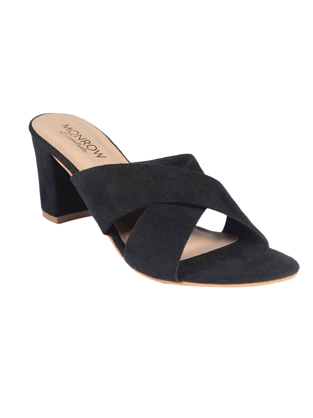 Hina Black Block Heels