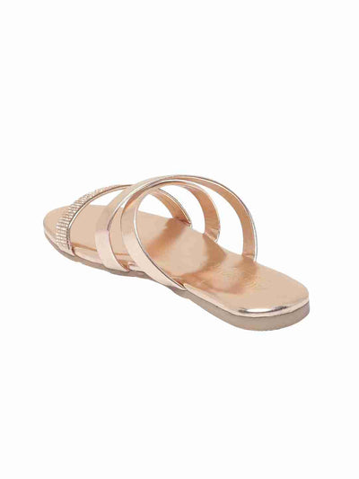 Ida Rose Gold Flats