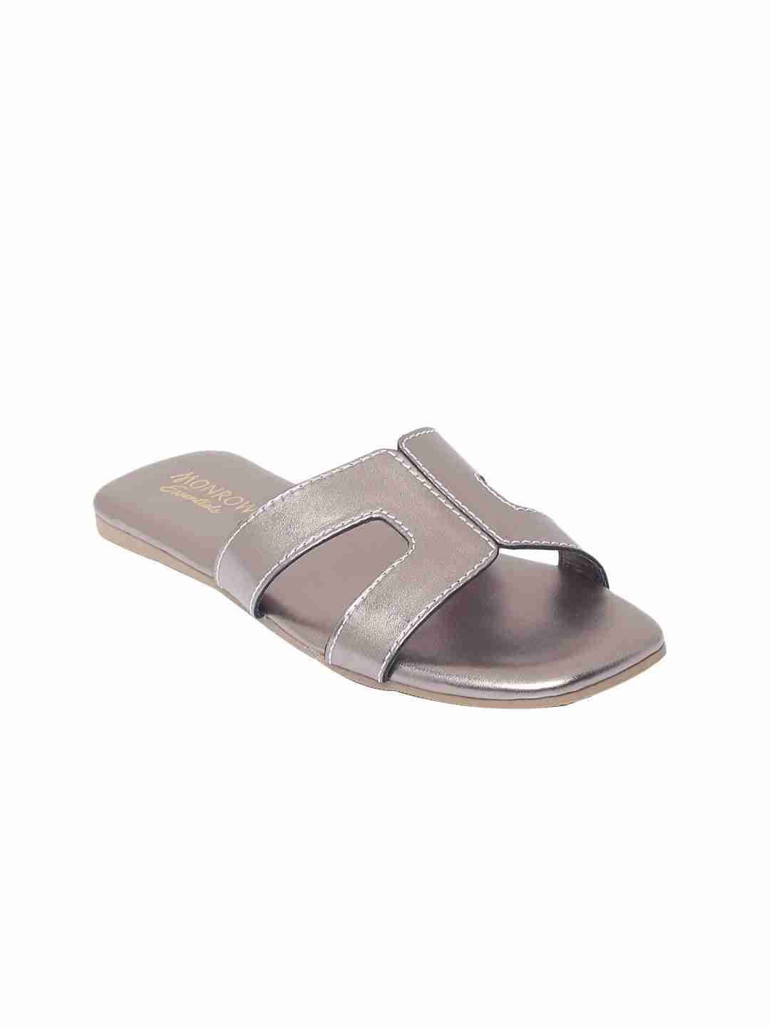 Irma Gun Metal Flats