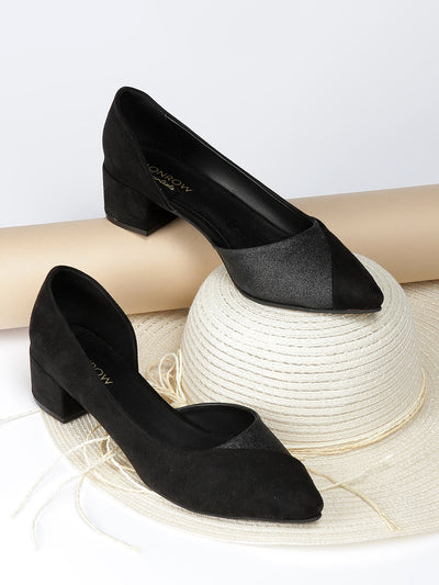 Jae Black Block Heel