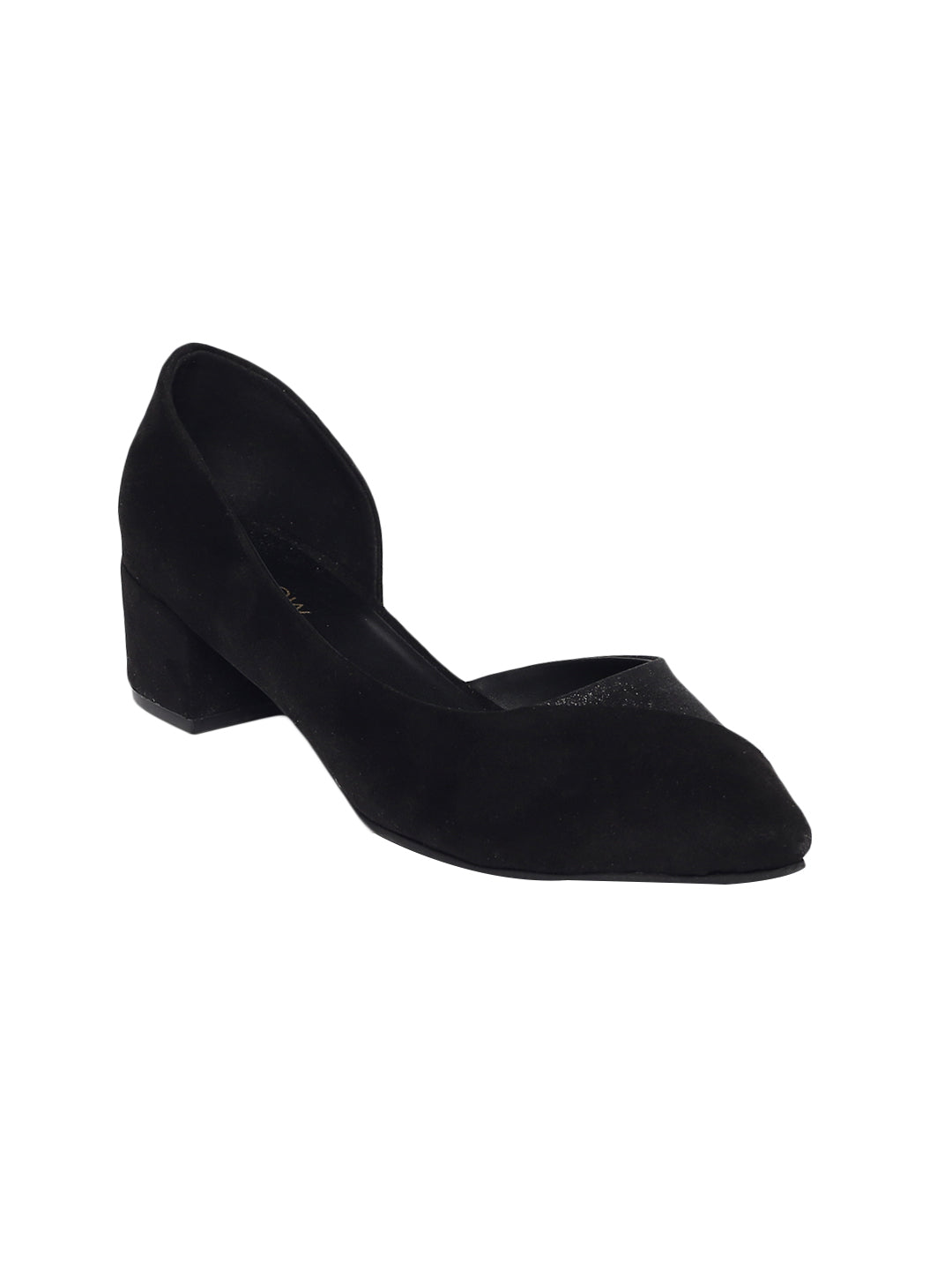 Jae Black Block Heel