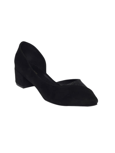 Jae Black Block Heel