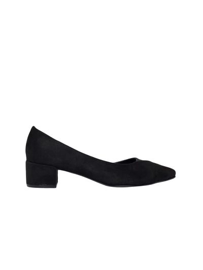 Jae Black Block Heel