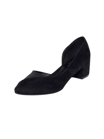 Jae Black Block Heel