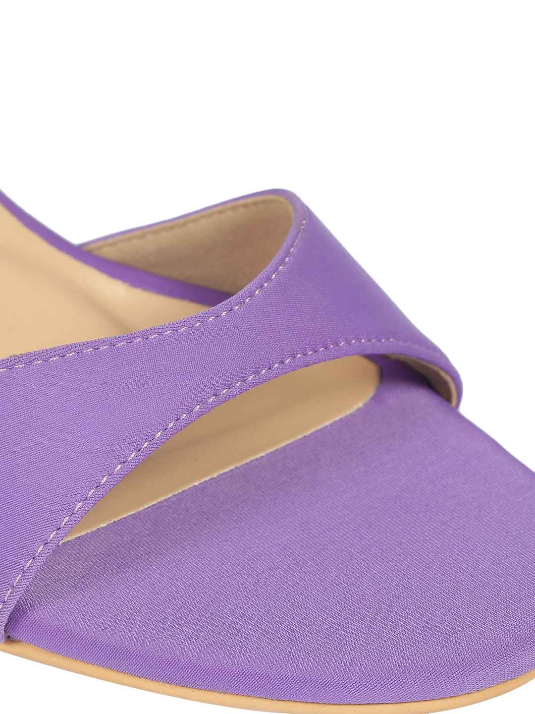 Karen Purple Kitten Heel