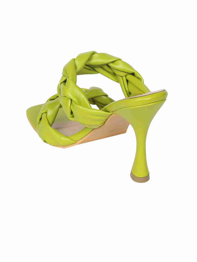 Lila Green Heels