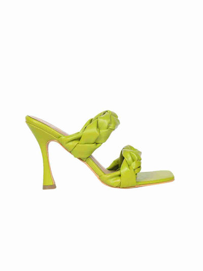 Lila Green Heels