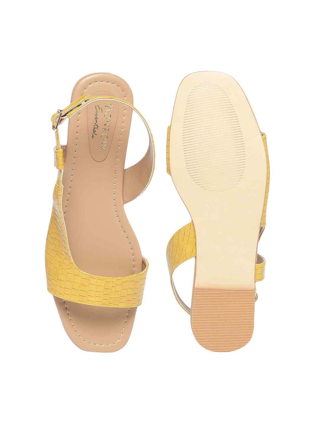 Lyna Mustard Yellow Flats