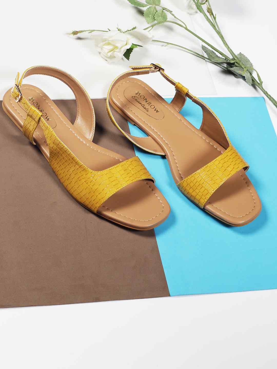 Lyna Mustard Yellow Flats