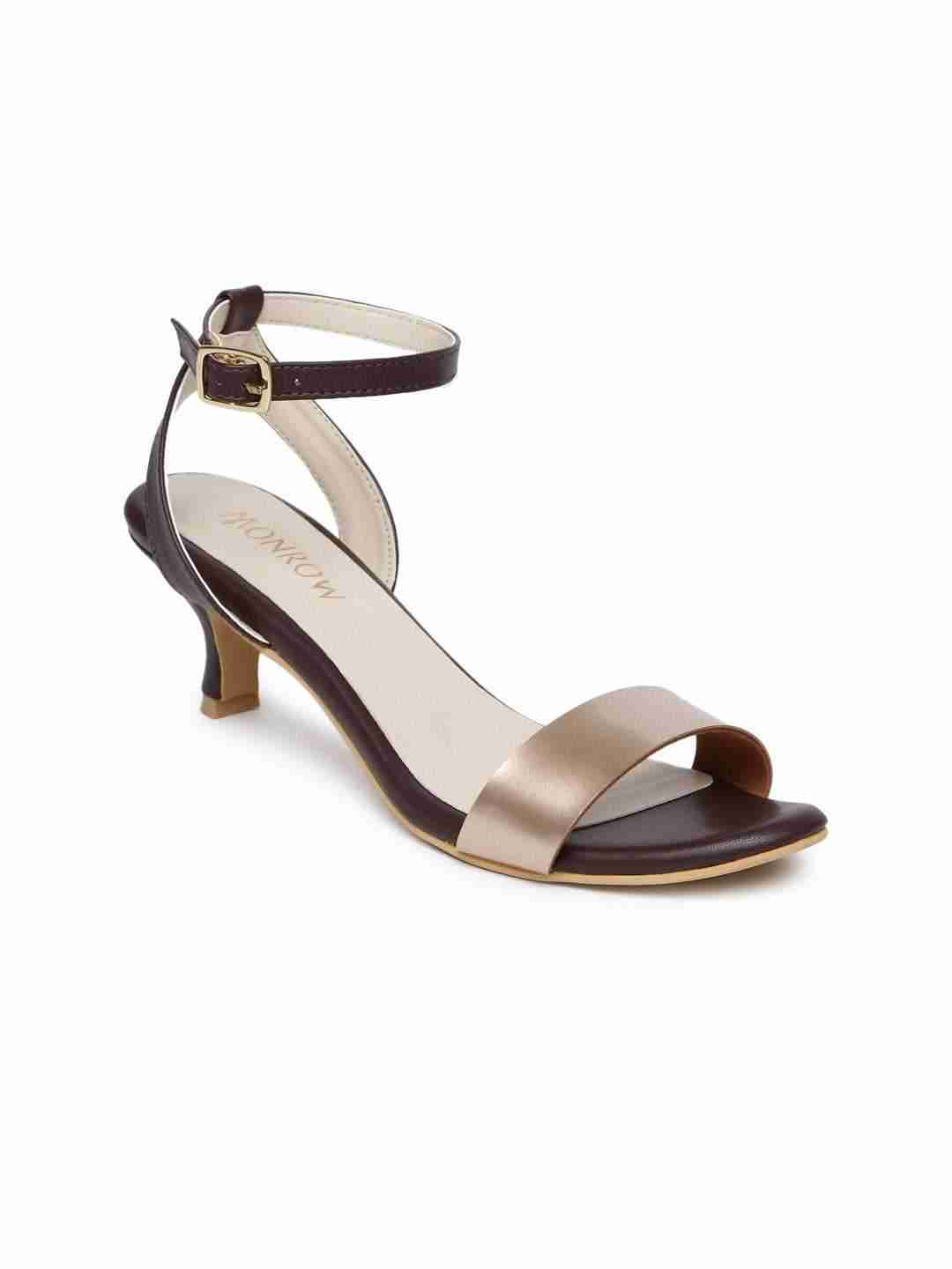 Kitten heel online strappy shoes