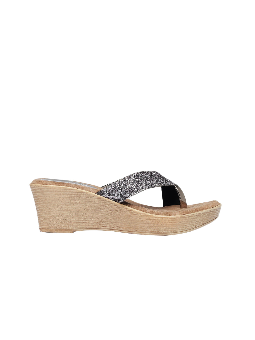 Mallory Gum Metal Heels