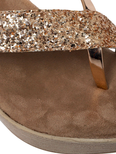 Mallory Rose Gold Heels