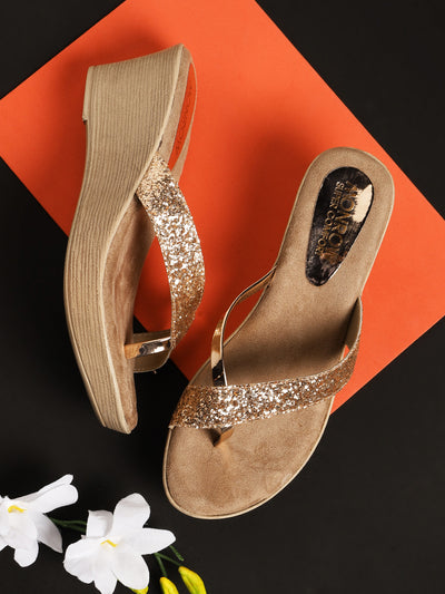 Mallory Rose Gold Heels
