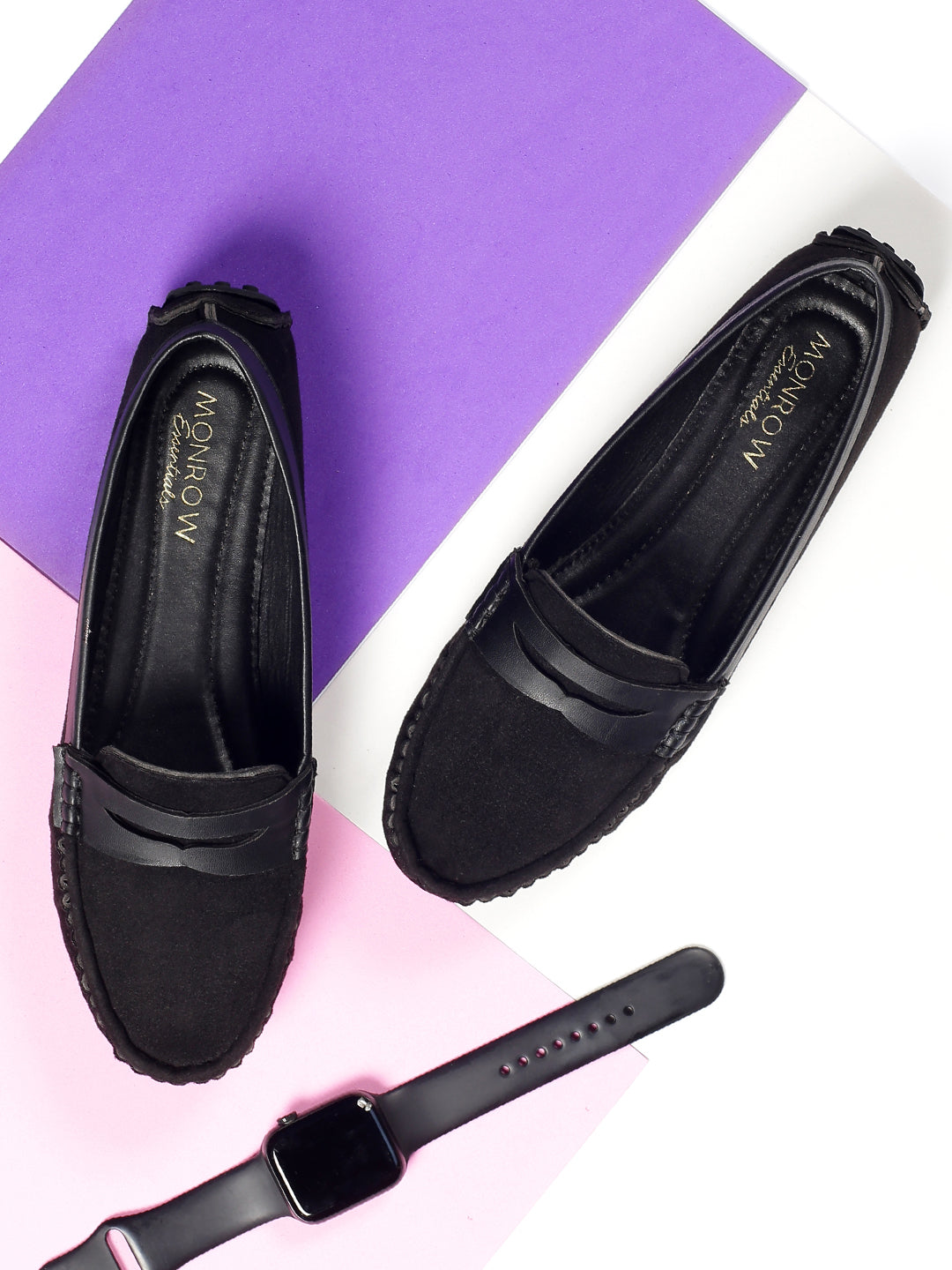 Manon Black Loafers