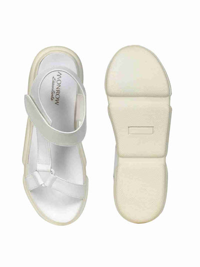 Norah White Flats