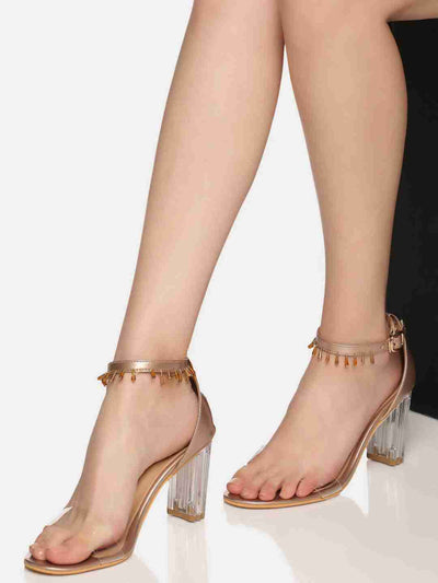 Ouro Gold Heels