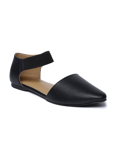 Halle Black Elastic Ballet