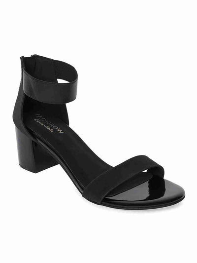 Tiana Black Block Heel