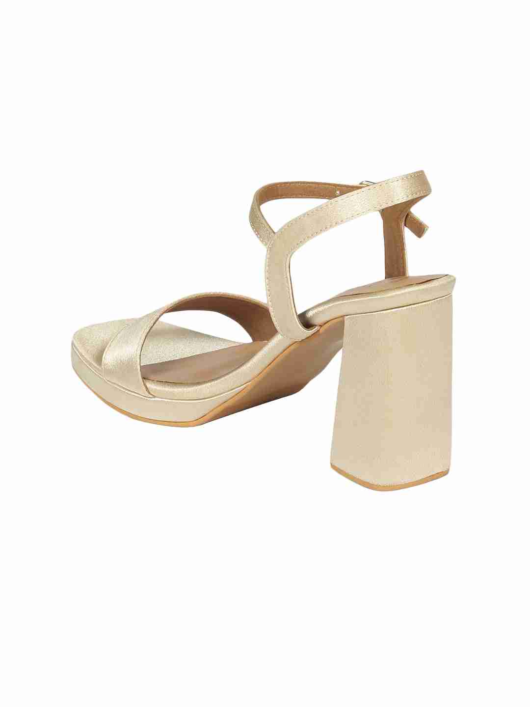 Vulgaris Beige Heels