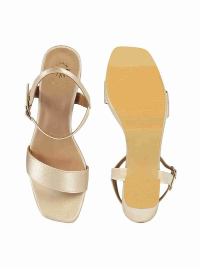 Vulgaris Beige Heels