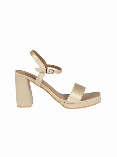 Vulgaris Beige Heels