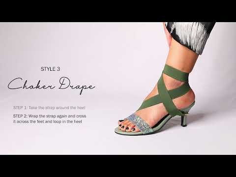 Arctic Ikat 5 in 1 Heels