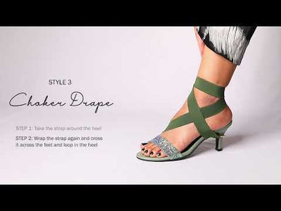 Nagpur Orange 5 in 1 Heels